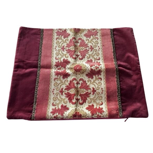 Vintage Velvet Tapestry Pillow Cover - Picture 1 of 6